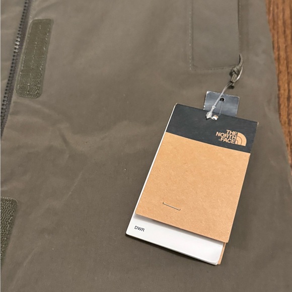 The North Face Olive Green Parka with Fur Hood - Picture 10 of 12